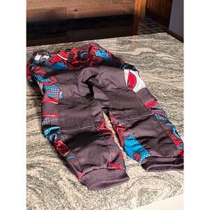 ONeal Element Series Motocross Racing Pants Red Blue Black Graphic MX BMX